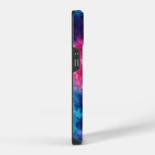 抽象芸術レトロ絞り染めパターンiPhone / iPadケース iPhoneケース (右側面)