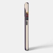 抽象芸術レトロ1980sパターン Case-Mate iPhoneケース (裏面 / 左)