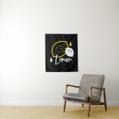 抽象芸術レモンイラストレーションフレッシュシトラスアート タペストリー (インサイチュ)