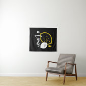 抽象芸術レモンイラストレーションフレッシュシトラスアート タペストリー (インサイチュ(横))