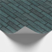 抽象芸術レンガ壁石装飾プリントロフトd ラッピングペーパー (角)