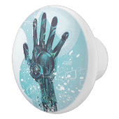 抽象芸術ロボットハンドセラミックノブ セラミックノブ (右)