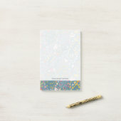 抽象芸術ロマンチックなパターン ポストイット (デスク上)