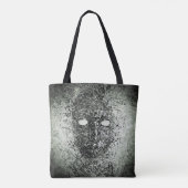 抽象芸術ワイヤマスク トートバッグ (裏面)