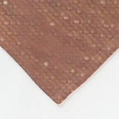 抽象芸術ワイルドネスフォレストフクロウの芸術 フリースブランケット (角)