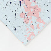 抽象芸術ワシ フリースブランケット (角)