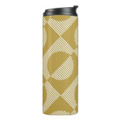 抽象芸術ヴィンテージ幾何学的シームレス タンブラー (回転左)