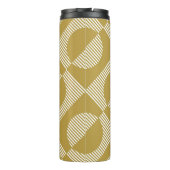抽象芸術ヴィンテージ幾何学的シームレス タンブラー (裏面)
