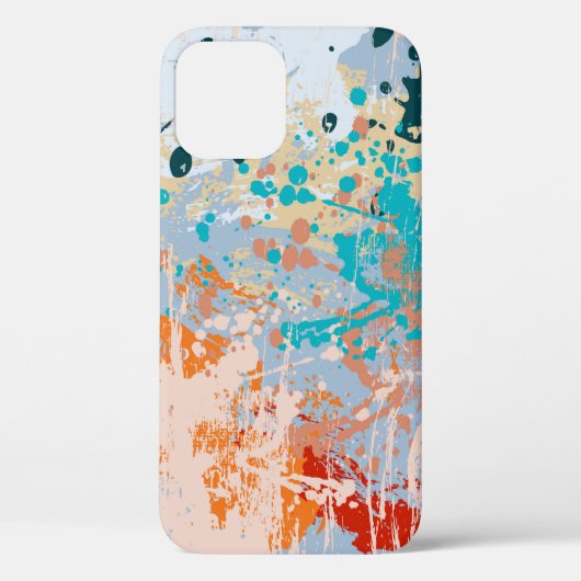 抽象芸術ヴィンテージ数々の背景(カラーpai) Case-Mate iPhoneケース (裏面)