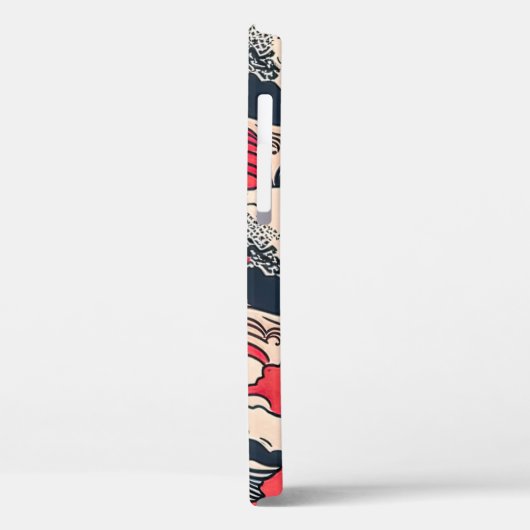 抽象芸術ヴィンテージ海波日本のスタイル芸術 | Case-Mate iPhoneケース (裏面 / 左)