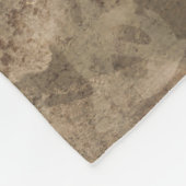 抽象芸術ヴィンテージ野球 フリースブランケット (角)