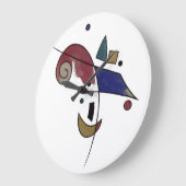 抽象芸術ヴェネディグウォールクロック ラージ壁時計 (傾斜)