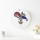 抽象芸術ヴェネディグウォールクロック ラージ壁時計 (ホーム)