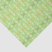抽象芸術万華鏡のように千変万化するパターンパターングリーンティッシュペーパー 薄葉紙 (詳細)