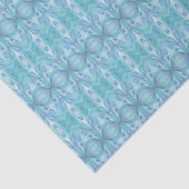 抽象芸術万華鏡のように千変万化するパターンパターンブルーティッシュペーパー 薄葉紙 (詳細)