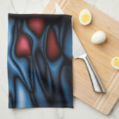 抽象芸術万華鏡のように千変万化するパターンパターン キッチンタオル (四つ折り)