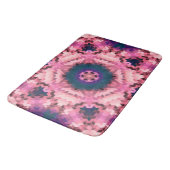 抽象芸術万華鏡のように千変万化するパターン丸 バスマット (アングル)