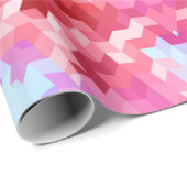 抽象芸術万華鏡のように千変万化するパターン丸 ラッピングペーパー (ロールコーナー)