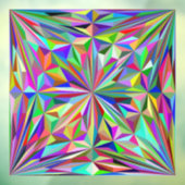 抽象芸術万華鏡のように千変万化するパターン ウィンドウサイン (シート3)