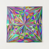 抽象芸術万華鏡のように千変万化するパターン タペストリー (正面(横))