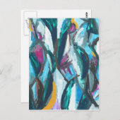 抽象芸術三美神(抽象芸術表現主義) ポストカード (正面/裏面)