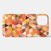 抽象芸術三角形の継ぎ目なしパターン Case-Mate iPhoneケース (裏面 (横))