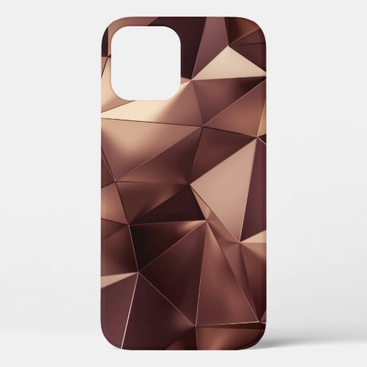 抽象芸術三角形の背景。 Case-Mate iPhoneケース (裏面)