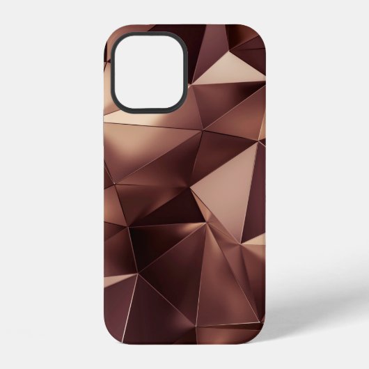 抽象芸術三角形の背景。 iPhoneケース (裏面)