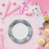 抽象芸術三角形クールパターン ペーパープレート (パーティー)