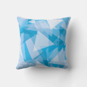 抽象芸術三角形パターン | クッション (裏面)