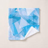 抽象芸術三角形パターン | タオルセット (ウォッシュタオル)