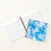 抽象芸術三角形パターン | ノートブック (内部)