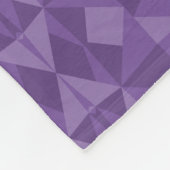 抽象芸術三角形パターン フリースブランケット (角)