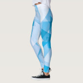 抽象芸術三角形パターン | レギンス (左)