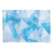 抽象芸術三角形パターン | 枕カバー (正面左)