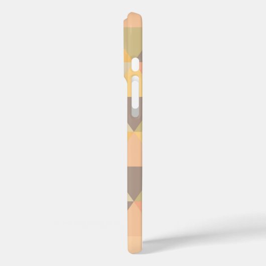 抽象芸術三角形モダンフェードジオメトリパターン Case-Mate iPhoneケース (裏面 / 左)