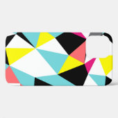 抽象芸術三角形図形パターン背景 Case-Mate iPhoneケース (裏面 (横))