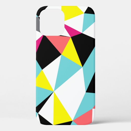 抽象芸術三角形図形パターン背景 Case-Mate iPhoneケース (裏面)