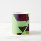 抽象芸術三角形 コーヒーマグカップ (中央)