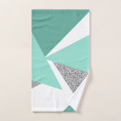 抽象芸術三角形 バスタオルセット (ハンドタオル)