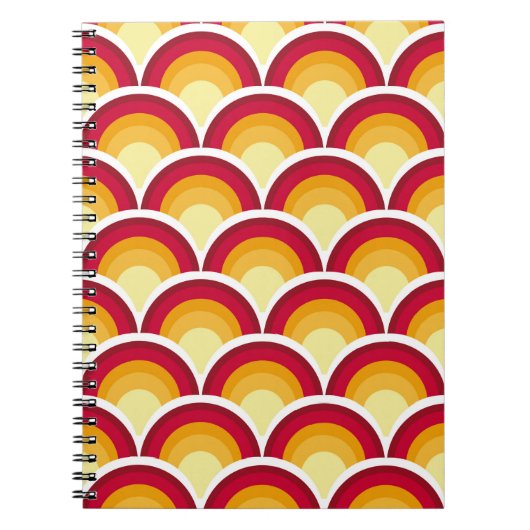 抽象芸術中国の、ホタテの皮の神話のfa ノートブック (正面)