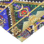 抽象芸術中心シンボル ショートテーブルランナー (コーナー)