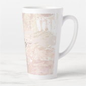 抽象芸術中性混合 カフェラテマグ (右)