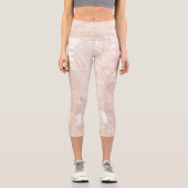 抽象芸術中性混合 カプリレギンス (正面)