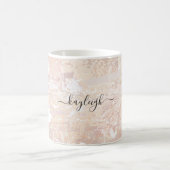 抽象芸術中性混合 コーヒーマグカップ (中央)