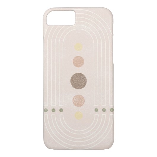 抽象芸術中期のピンク Case-Mate iPhoneケース (裏面)