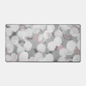 抽象芸術丸のパフ デスクマット (正面)