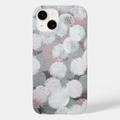 抽象芸術丸のパフ Case-Mate iPhoneケース (裏面)