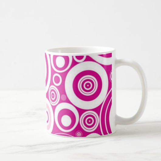 抽象芸術丸マグカップ コーヒーマグカップ (右)