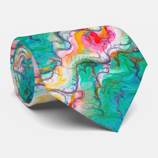 抽象芸術事故 ネクタイ (ロール)